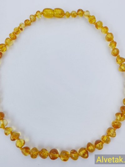Damla Kehribar Bebek Kolyesi : KBK011