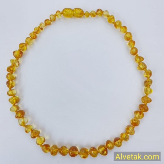 Damla Kehribar Bebek Kolyesi : KBK011