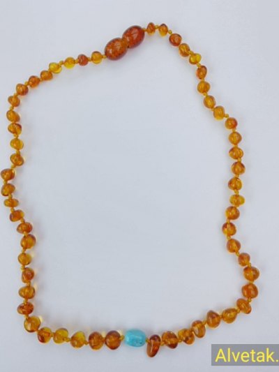 Damla Kehribar Bebek Kolyesi : KBK005
