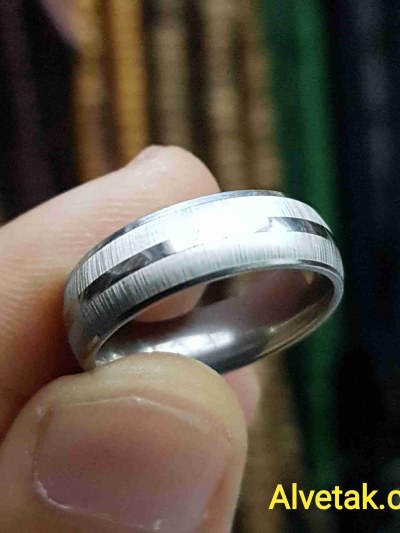paslanmaz 6mm çelik yüzük : ca001