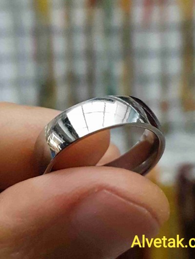 paslanmaz 6mm çelik yüzük : ca006