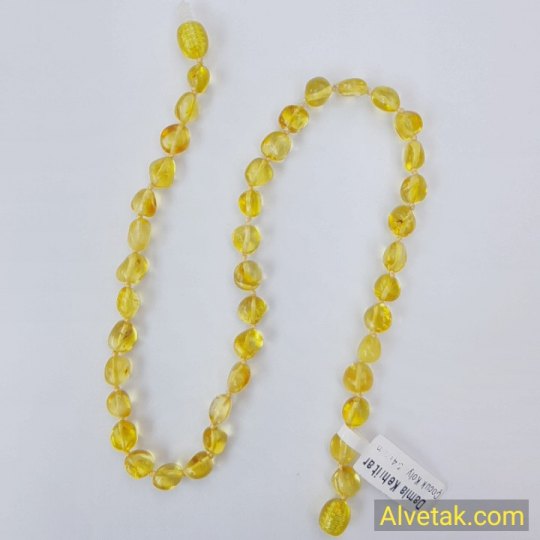 Damla Kehribar Bebek Kolyesi : KBK009