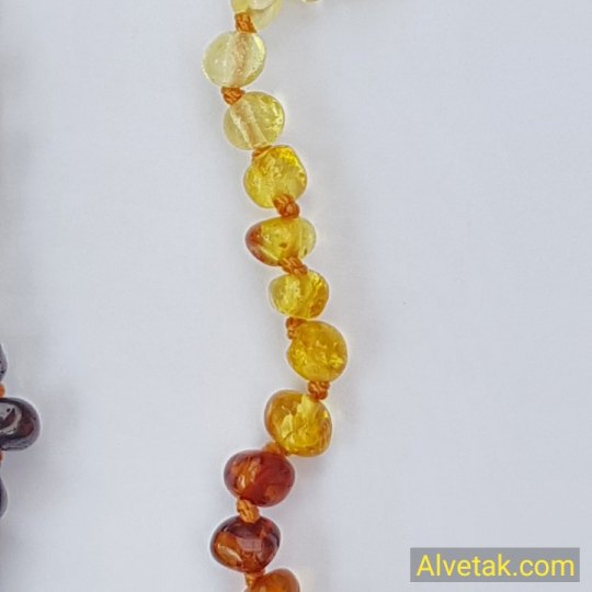 Damla Kehribar Bebek Kolyesi : KBK002