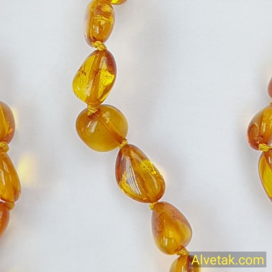 Damla Kehribar Bebek Kolyesi : KBK007