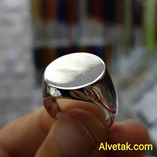 Sade Desensiz Gümüş Erkek Yüzük : 01828