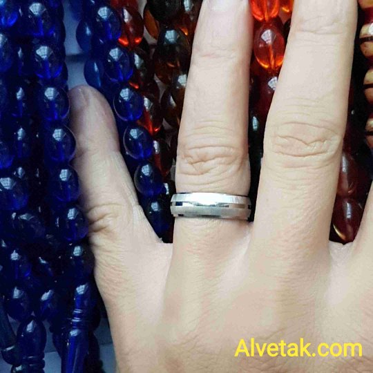 paslanmaz 6mm çelik yüzük : ca001
