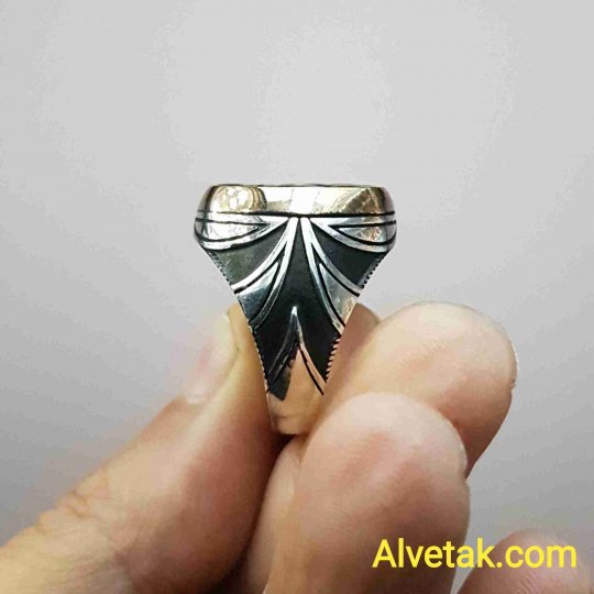 Peygamber Mührü ( Mührü Şerif ) Gümüş Erkek Yüzük : 02805
