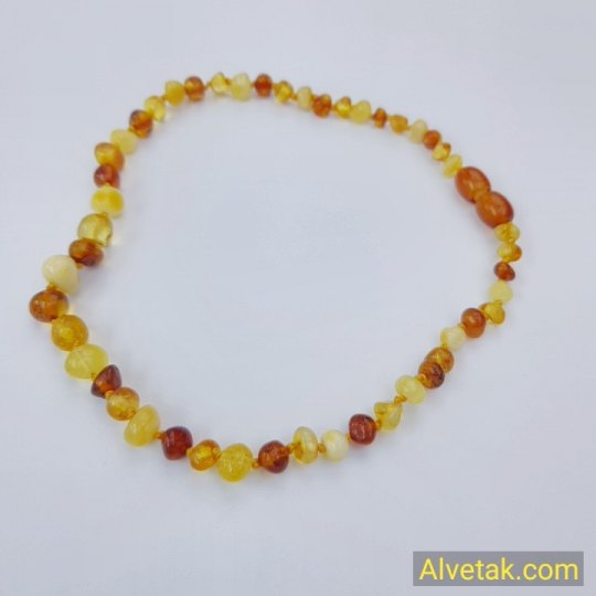 Damla Kehribar Bebek Kolyesi : KBK001
