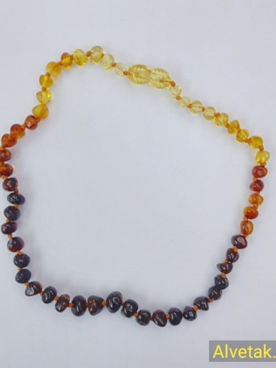 Damla Kehribar Bebek Kolyesi : KBK002