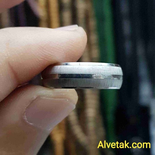 paslanmaz 6mm çelik yüzük : ca001