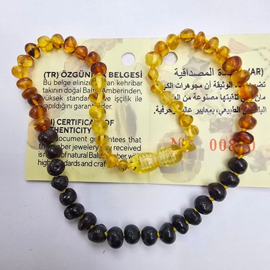 Bebek İçin Damla Kehribar Kolye kkc13 Bebek İçin Damla Kehribar Kolye kkc13