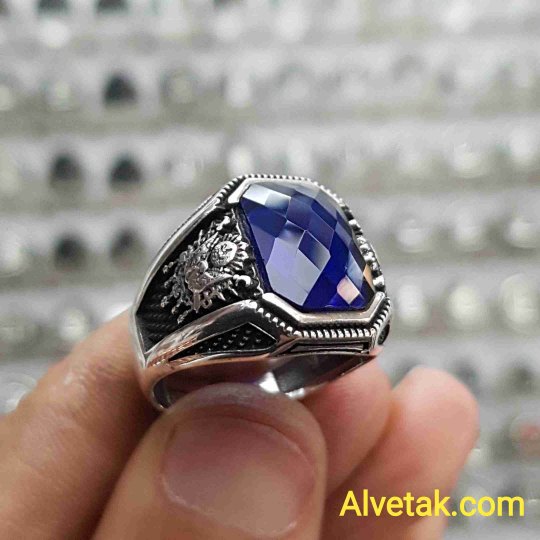 mavi zirkon taşlı 925 ayar gümüş erkek yüzük : 01600 mavi zirkon taşlı 925 ayar gümüş erkek yüzük : 01600