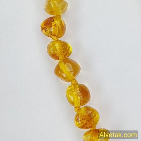 Damla Kehribar Bebek Kolyesi : KBK011