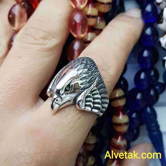 Kartal Figürlü 925 Ayar Gümüş Erkek Yüzük : 00078 Kartal Figürlü 925 Ayar Gümüş Erkek Yüzük : 00078