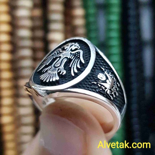 Selçuklu Kartal Gümüş Erkek Yüzük : 00187