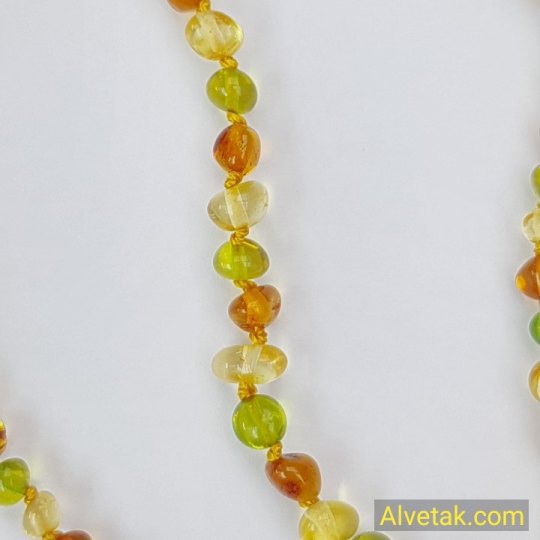 Damla Kehribar Bebek Kolyesi : KBK004
