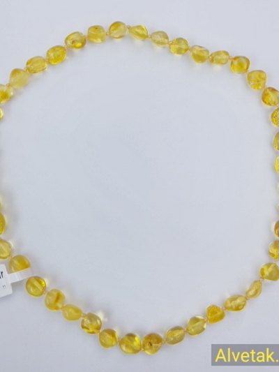 Damla Kehribar Bebek Kolyesi : KBK009