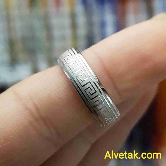 paslanmaz 6mm çelik yüzük : ca005