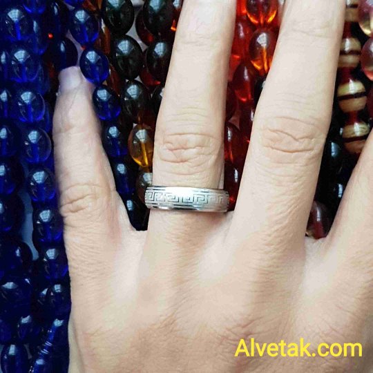 paslanmaz 6mm çelik yüzük : ca005