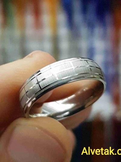 paslanmaz 6mm çelik yüzük : ca004