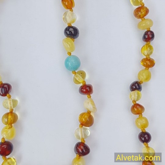 Damla Kehribar Bebek Kolyesi : KBK010