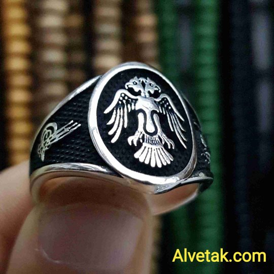 Selçuklu Kartal Gümüş Erkek Yüzük : 00187